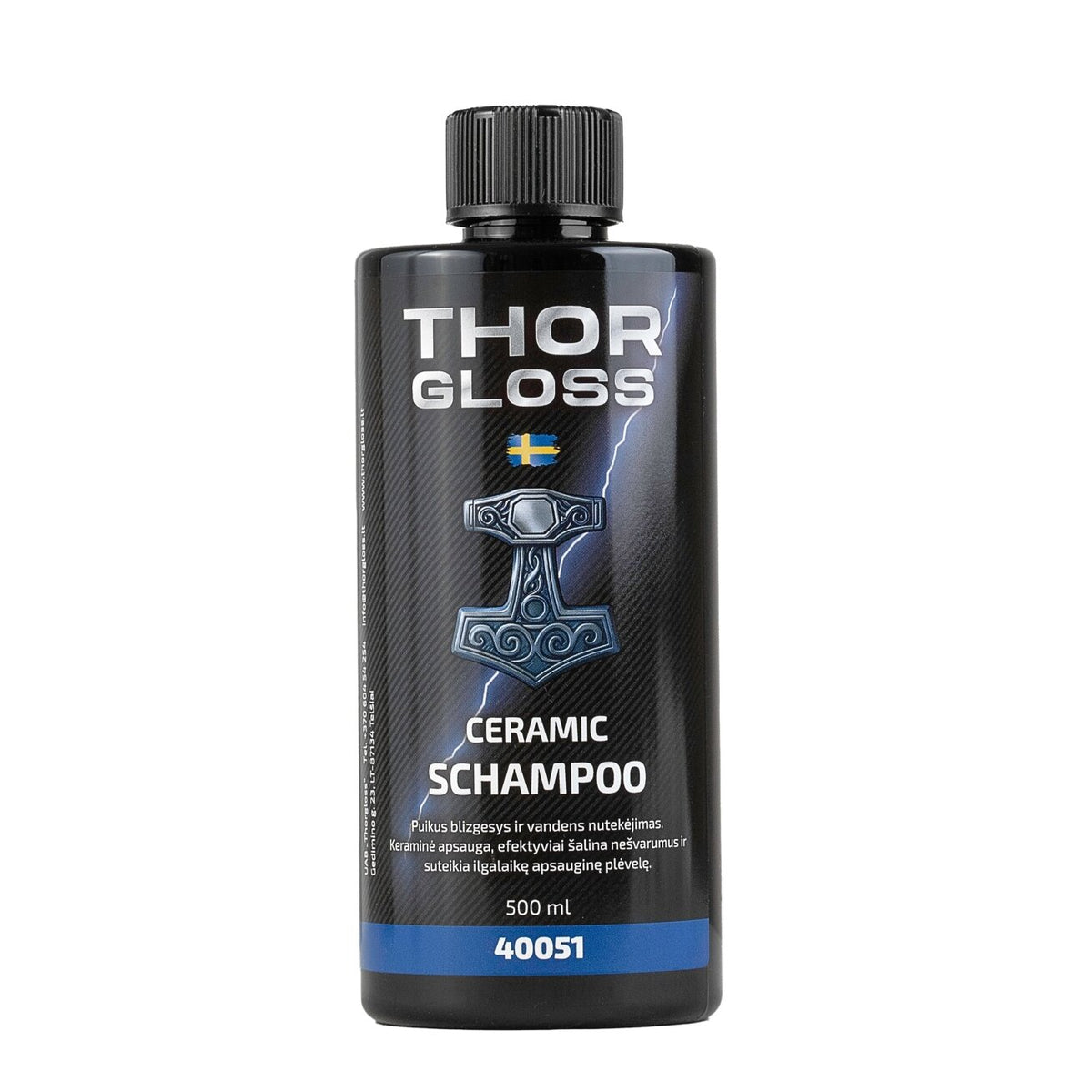Keraminis automobilio šampūnas CERAMIC SHAMPOO 500 ml