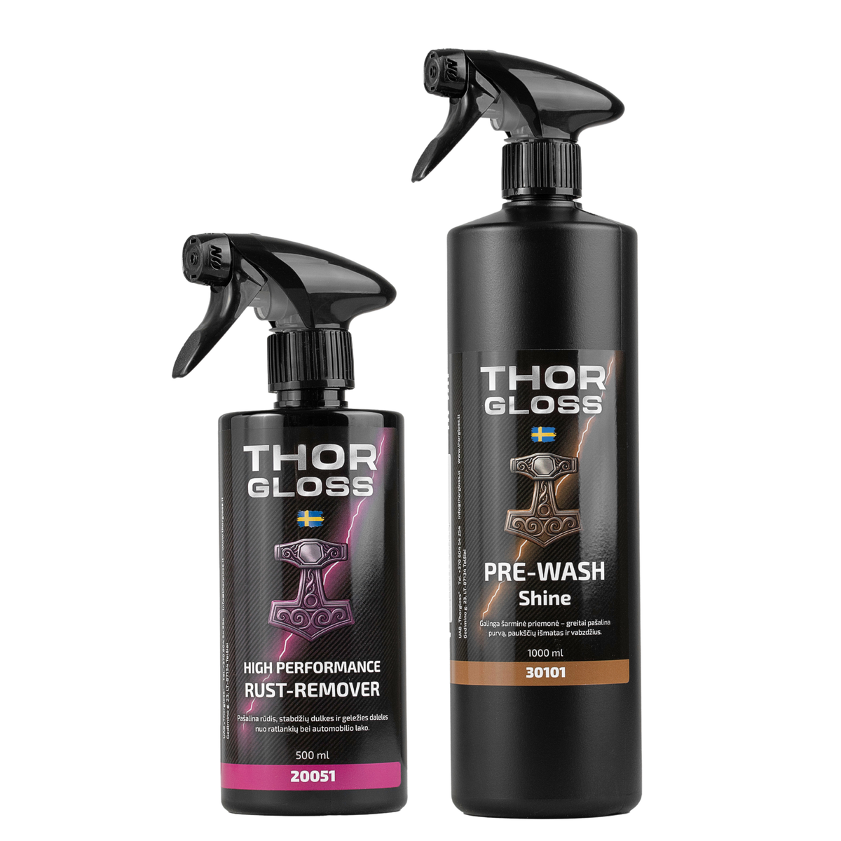 Thorgloss PIRMINIO IR GILUMINIO VALYMO RINKINYS