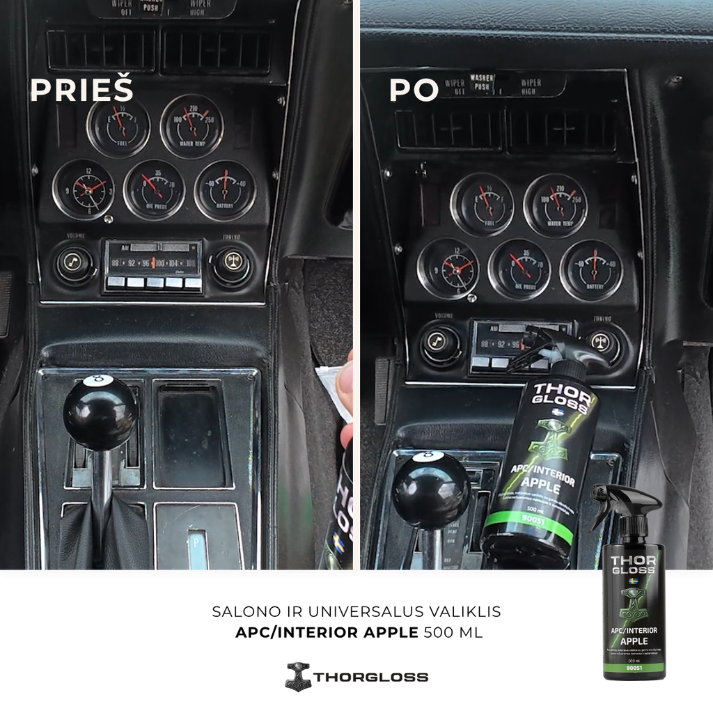 Salono ir universalus valiklis APC/INTERIOR APPLE 500 ml