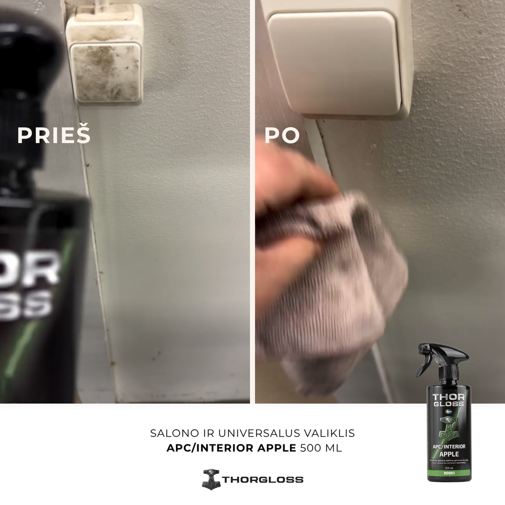 Salono ir universalus valiklis APC/INTERIOR APPLE 500 ml
