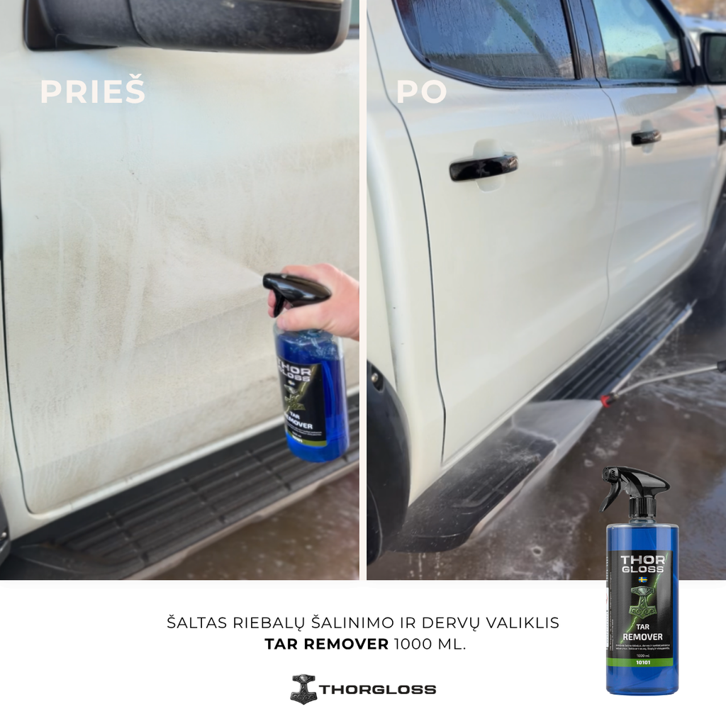 Šaltas riebalų šalinimo ir dervų valiklis TAR REMOVER 1000 ml.