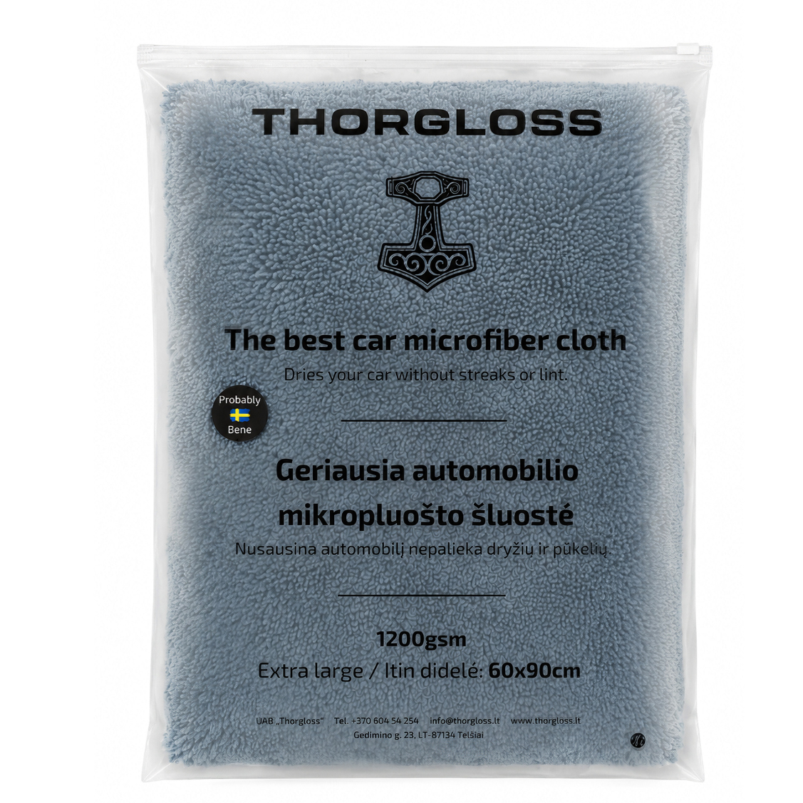 Thorgloss XL DŽIOVINIMO ŠLUOSTĖ 1200 GSM